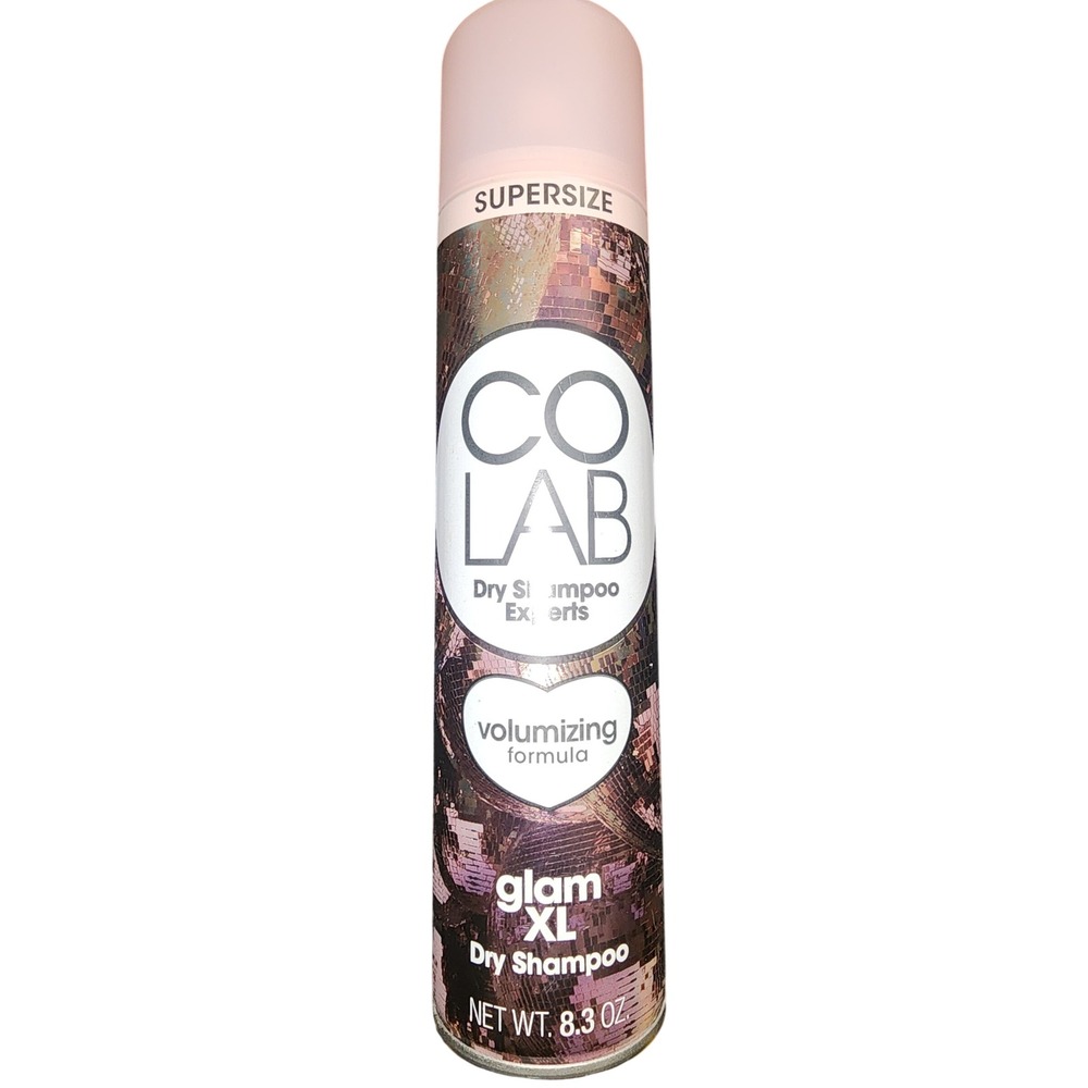 Colab Glam XL Dry Shampoo Volumizing Formula Supersize 8.3 oz Aerosol Spray